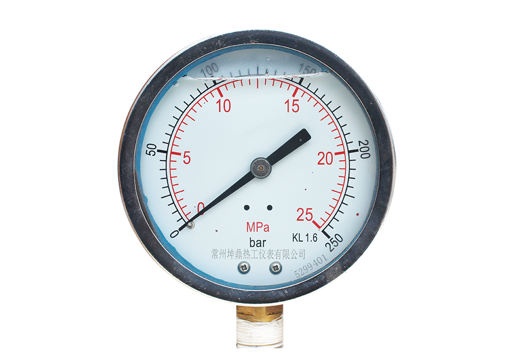 Seismic pressure gauge