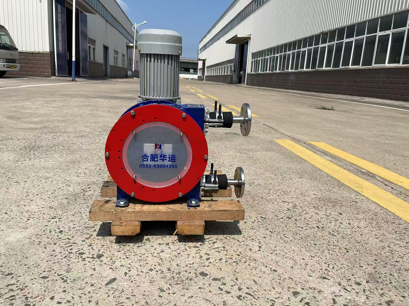 A Batch of Hose Pumps Manufactured by Hefei Huayun Machinery for a Leading Domestic Enterprise Successfully Completed